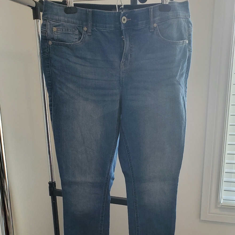 Medium wash jegging